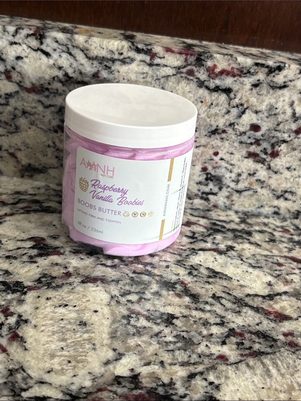 Raspberry Vanilla Boobies Butter - Pink